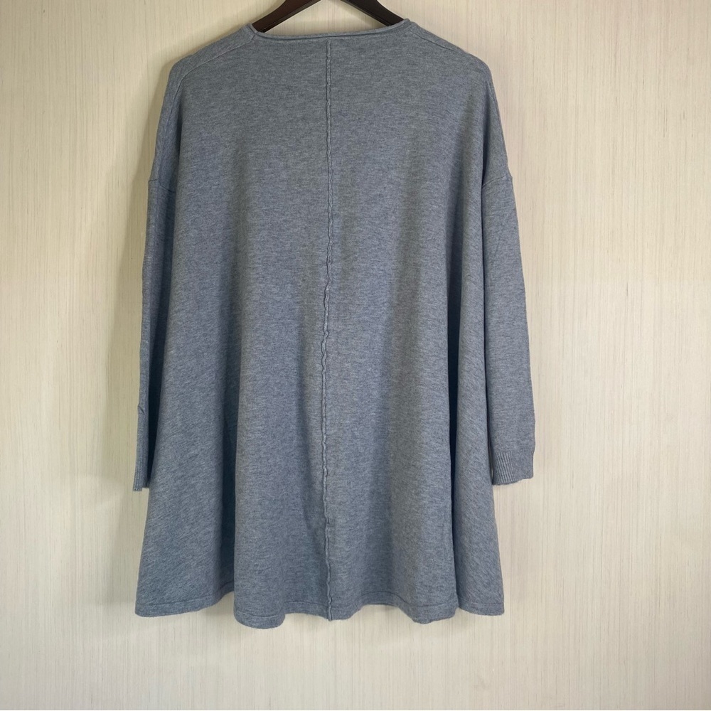 M & V Women’s Plus Sweater Soft Stretchy Oversized Crew Neck 2X/3X - Picture 2 of 10